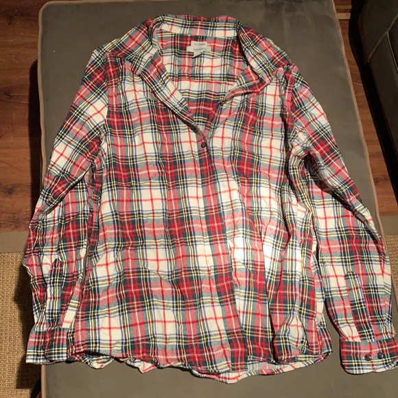 L.L. Bean Tops - Flannel button up